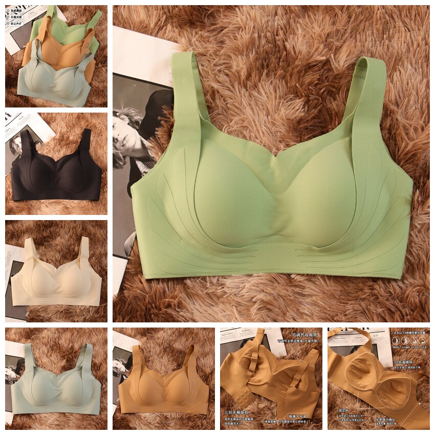 无钢圈聚拢上托分体游泳衣女士运动户外泡温泉大胸显小防上滑下垂