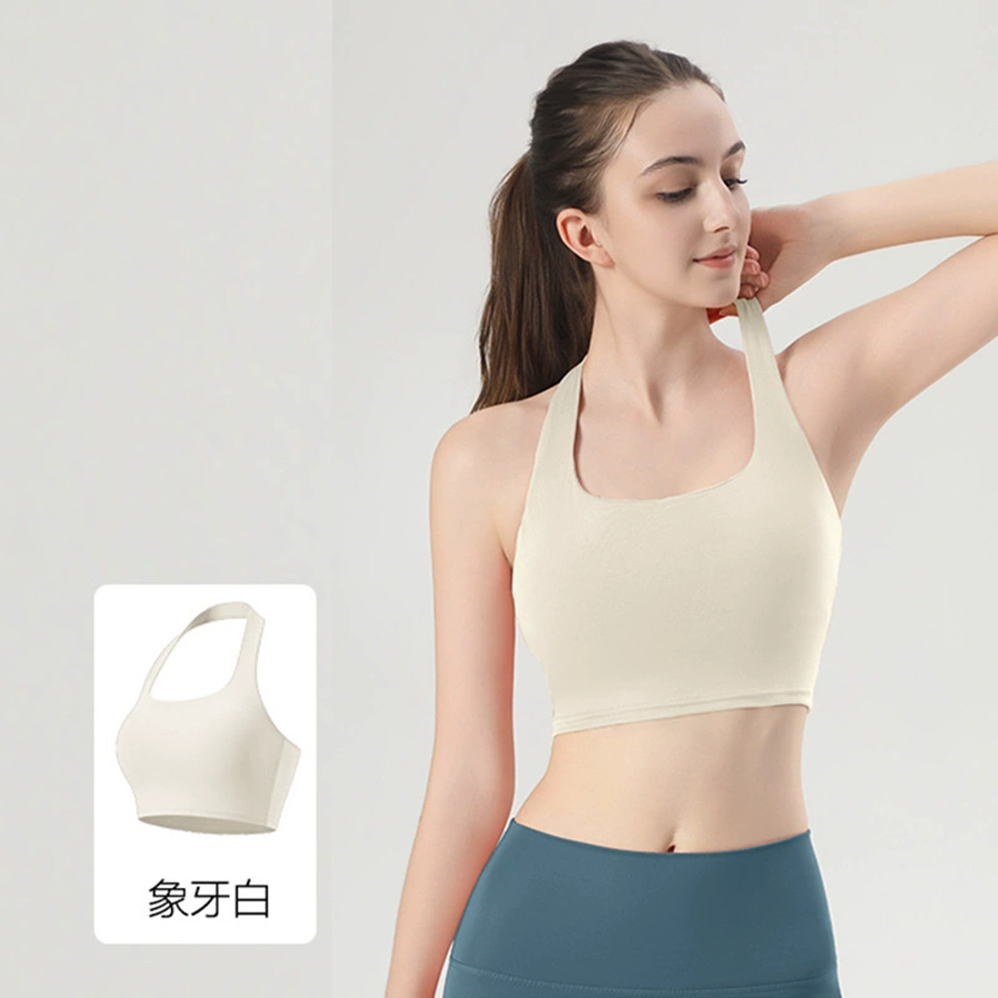 泳衣上衣单件女式游泳内衣聚拢背心泡温泉泳装保守单独潜水上装款