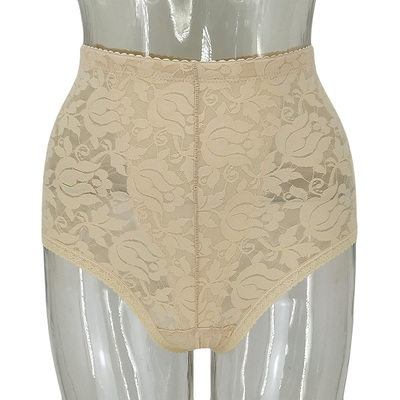 温代诗中高腰薄款夏季蕾丝塑身裤