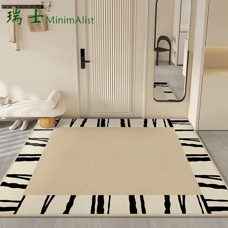 瑞士极简奶油风入户门地垫进门家用门口地垫客厅毯门垫耐脏防滑垫,居家布艺,入户地垫,淘宝优惠券,粉丝福利购,淘宝优惠卷
