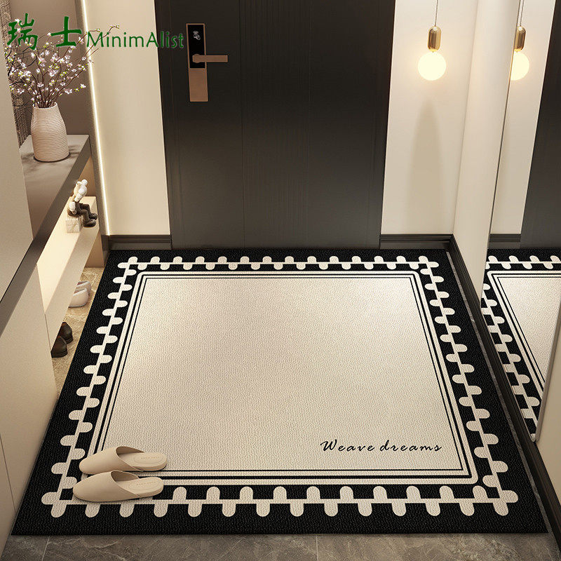 瑞士高级入户门垫耐脏可擦免洗防水轻奢家用大门口玄关可裁剪垫子,居家布艺,入户地垫,淘宝优惠券,粉丝福利购,淘宝优惠卷