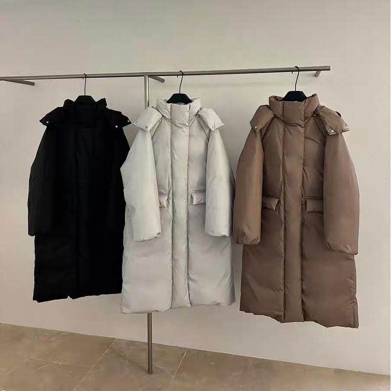 hello新款羽绒服女复古可拆连帽长款羽绒服宽松过膝面包服潮V7630,女装/女士精品,羽绒服,淘宝优惠券,粉丝福利购,淘宝优惠卷