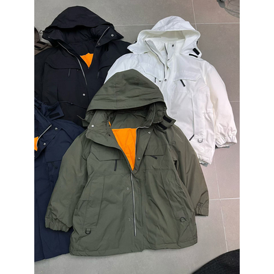 bobo1972羽绒服女2025新款连帽宽松显瘦外套女中长款保暖冲锋衣