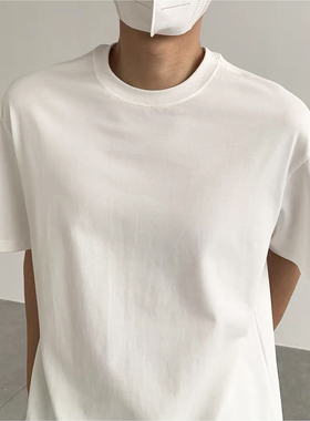 独立包装 220克纯棉白色休闲短袖T恤 DT2200/特批11