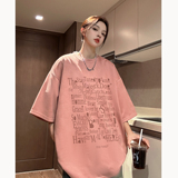 夏季休闲宽松情侣短袖T恤潮DT2503/P25控39，商品下架区，电商C413