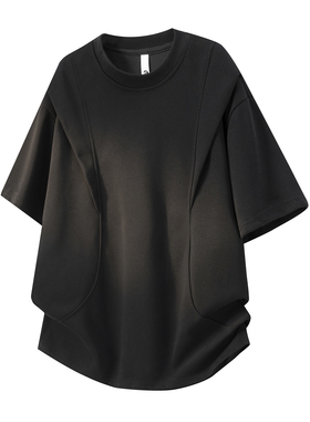 解构拼接男士短袖T恤 DT2603/P20