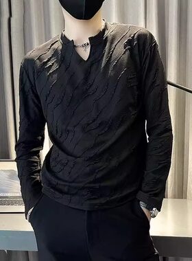 休闲时尚秋衣秋冬季内搭打底衫