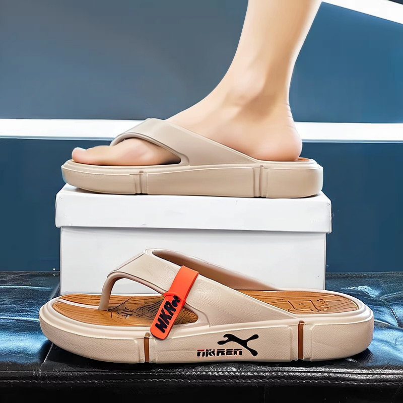 广东人字拖男款夏季外穿踩屎感夹脚运动防滑防臭大码4546沙滩拖鞋,流行男鞋,人字拖,淘宝优惠券,粉丝福利购,淘宝优惠卷