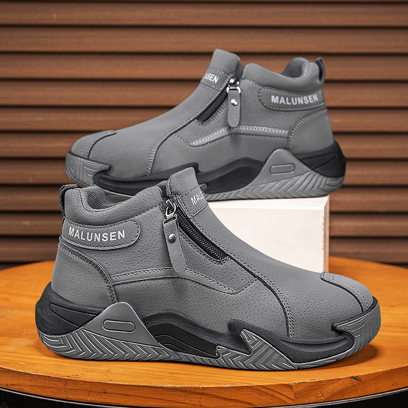 男鞋春季软底休闲运动防水耐磨一脚蹬久站不累工作上班干活劳保鞋