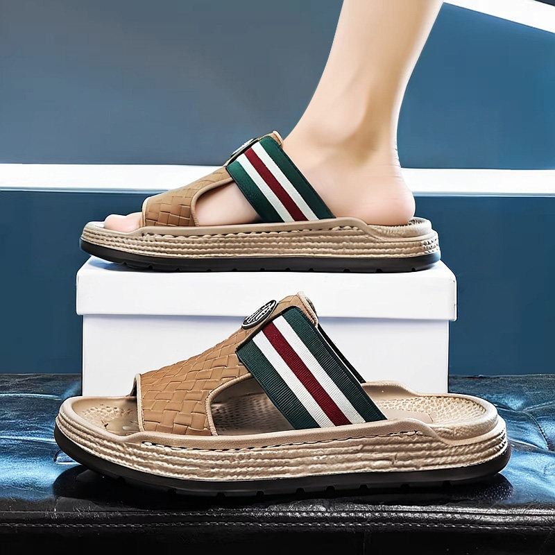 越南拖鞋男2026新款夏季可外穿沙滩防滑耐磨户外防臭运动海边凉鞋