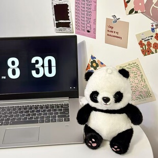 国宝大熊猫公仔毛绒玩具中国成都旅游纪念品小熊猫玩偶陪睡抱枕