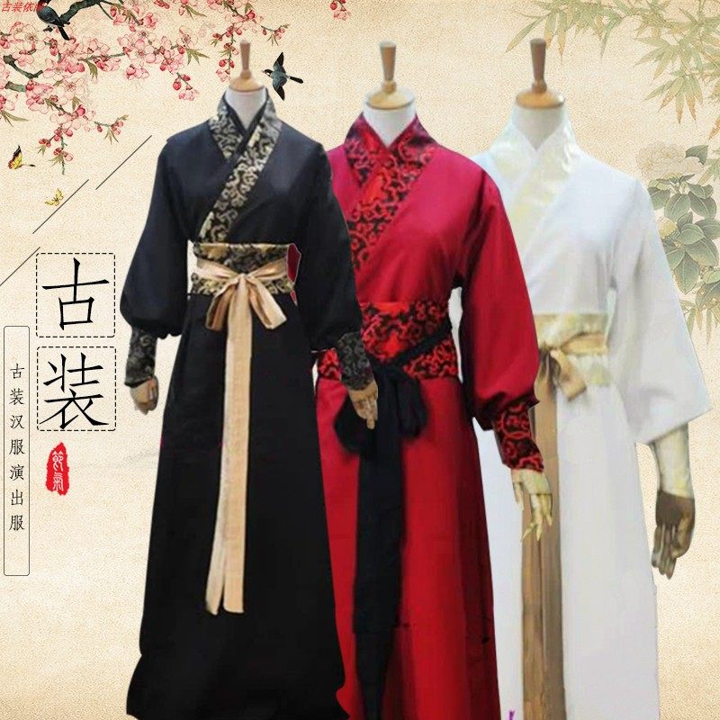汉服男侠客书生古装男士汉服帅气飘逸公子中国风古代影视剧演出服,男装,汉服,淘宝优惠券,粉丝福利购,淘宝优惠卷