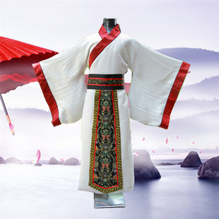 古代大学士汉服唐朝男装表演演出COS艺术摄影男士汉服三国演出服