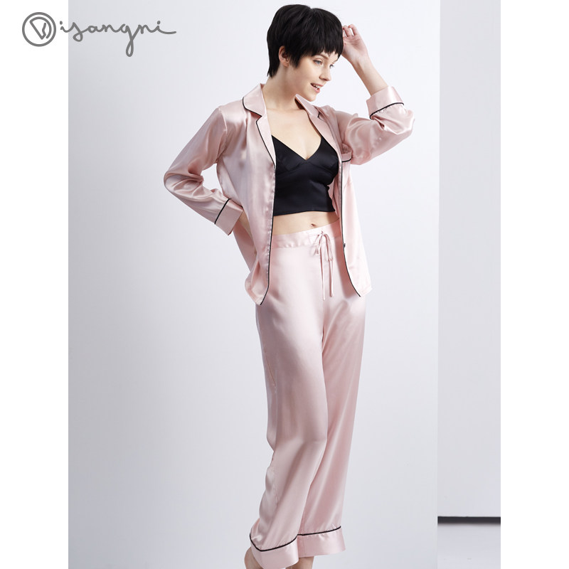 ins100%休闲两件套装家居服