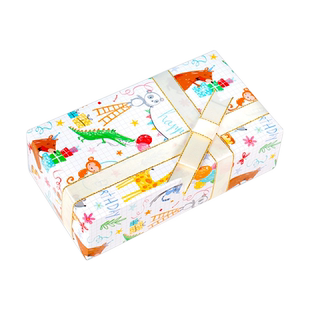 生日礼物包装纸礼品纸卡通可爱包零食惊喜礼包礼盒的彩纸大尺寸超大儿童节日礼品包装纸手工书皮包书纸ins风