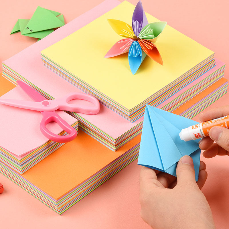 彩纸折纸手工纸 剪纸diy手工纸材料正方形a4折纸专用纸儿童幼儿园千纸鹤软玫瑰皱纹纸彩色印花小学生15x15纸,文具电教/文化用品/商务用品,折纸/手工纸/衍纸,淘宝优惠券,粉丝福利购,淘宝优惠卷