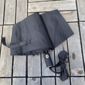 防风学生收纳雨伞 便携式 便宜出 简约素色商务10骨折叠全自动成人