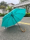 出韩国简约素色长柄雨伞 轻量加固纤维防风成人学生通用伞 便携式