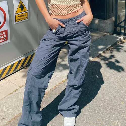 Low Waisted Y2K Grunge Baggy Jeans Harajuku Cargo Pants Stre
