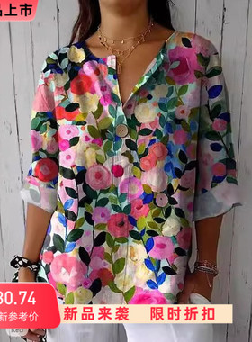 Women Tops Summer T Shirts Female Elegant Blouse休闲上衣t恤