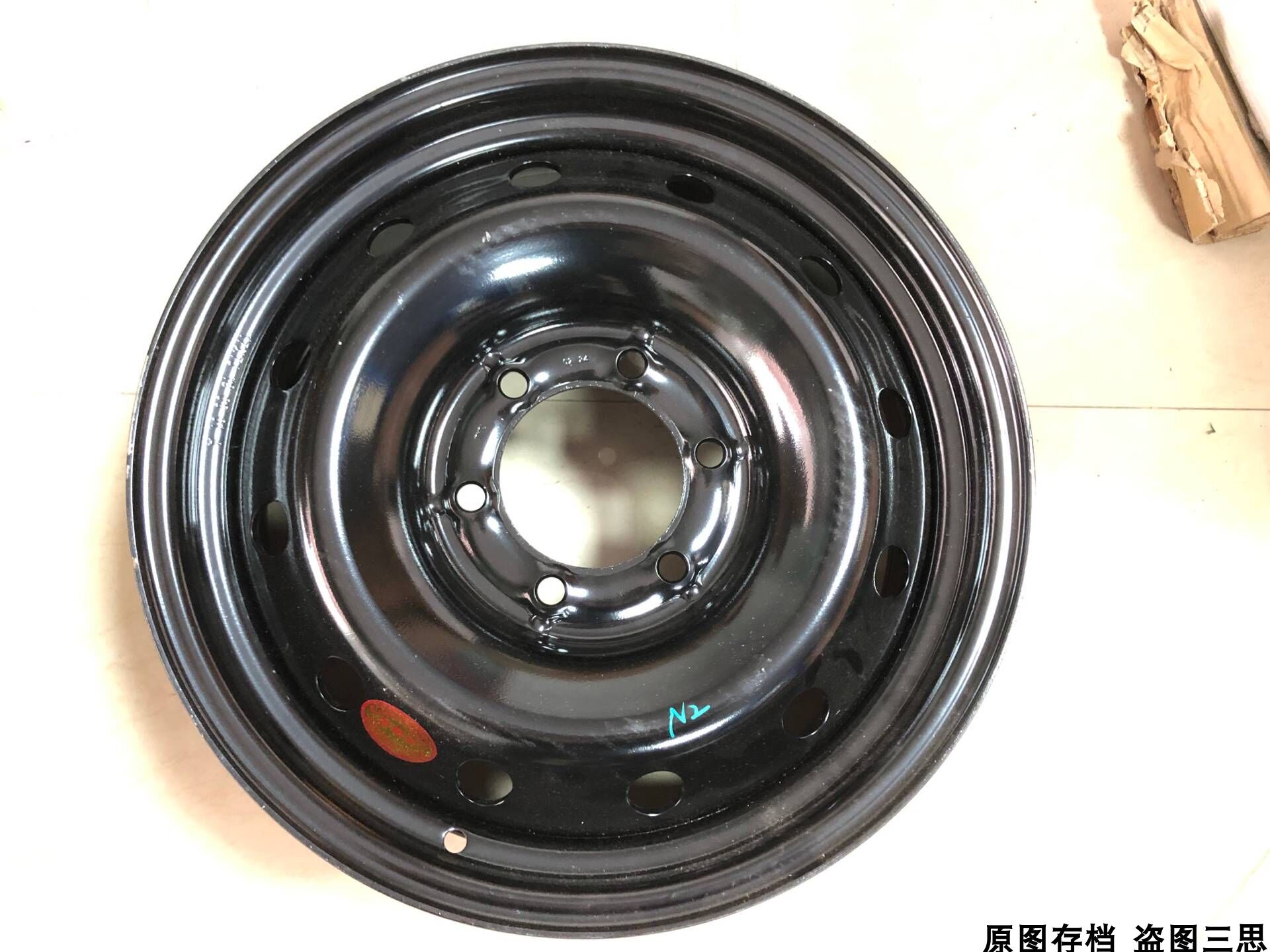 适用黄海n2 n3 江海帅铃t6皮卡车备用钢圈 铁圈 铁轮毂 原厂配件