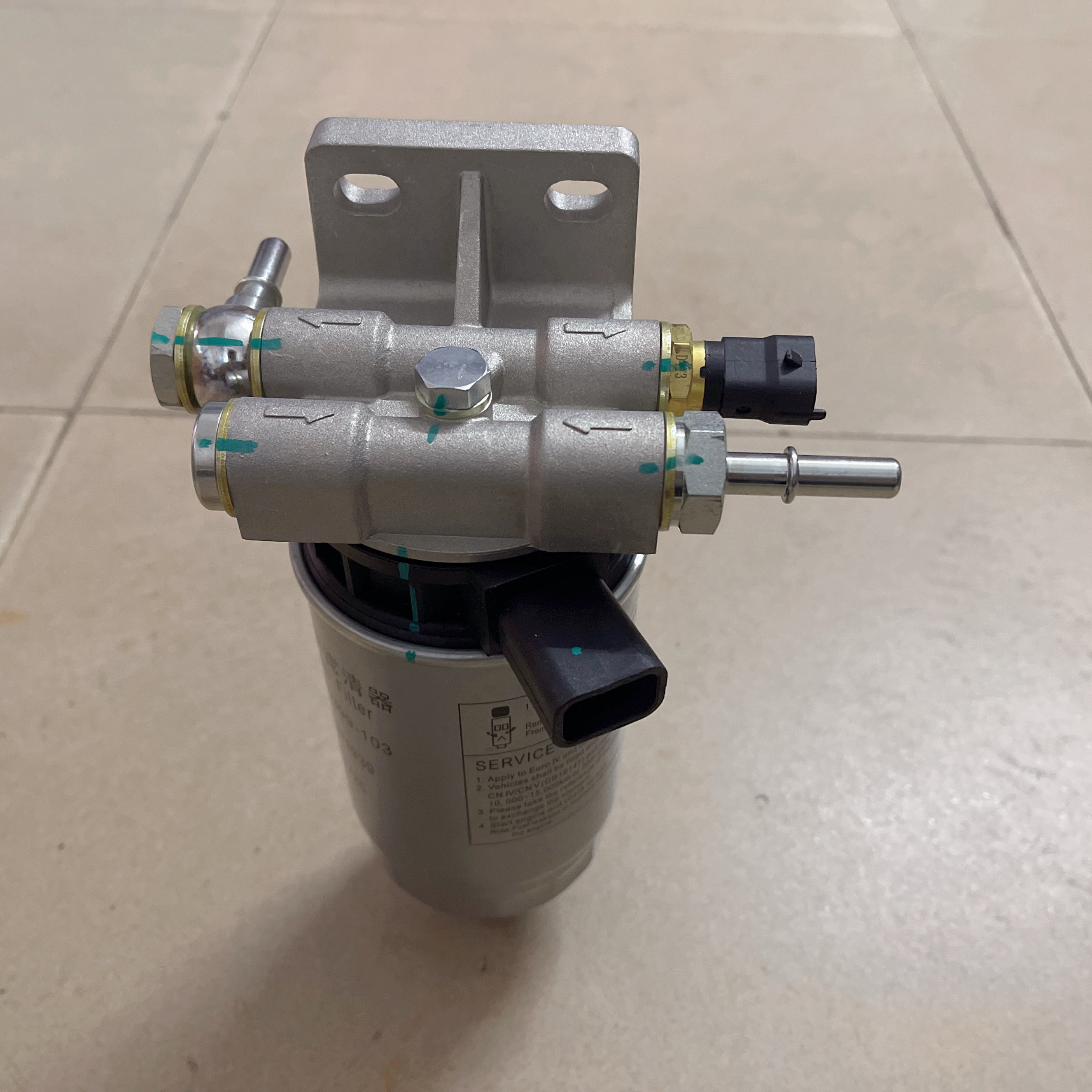 适用江淮瑞玲V7帅铃T6皮卡柴油格总成柴油滤清器手油泵油水分离器