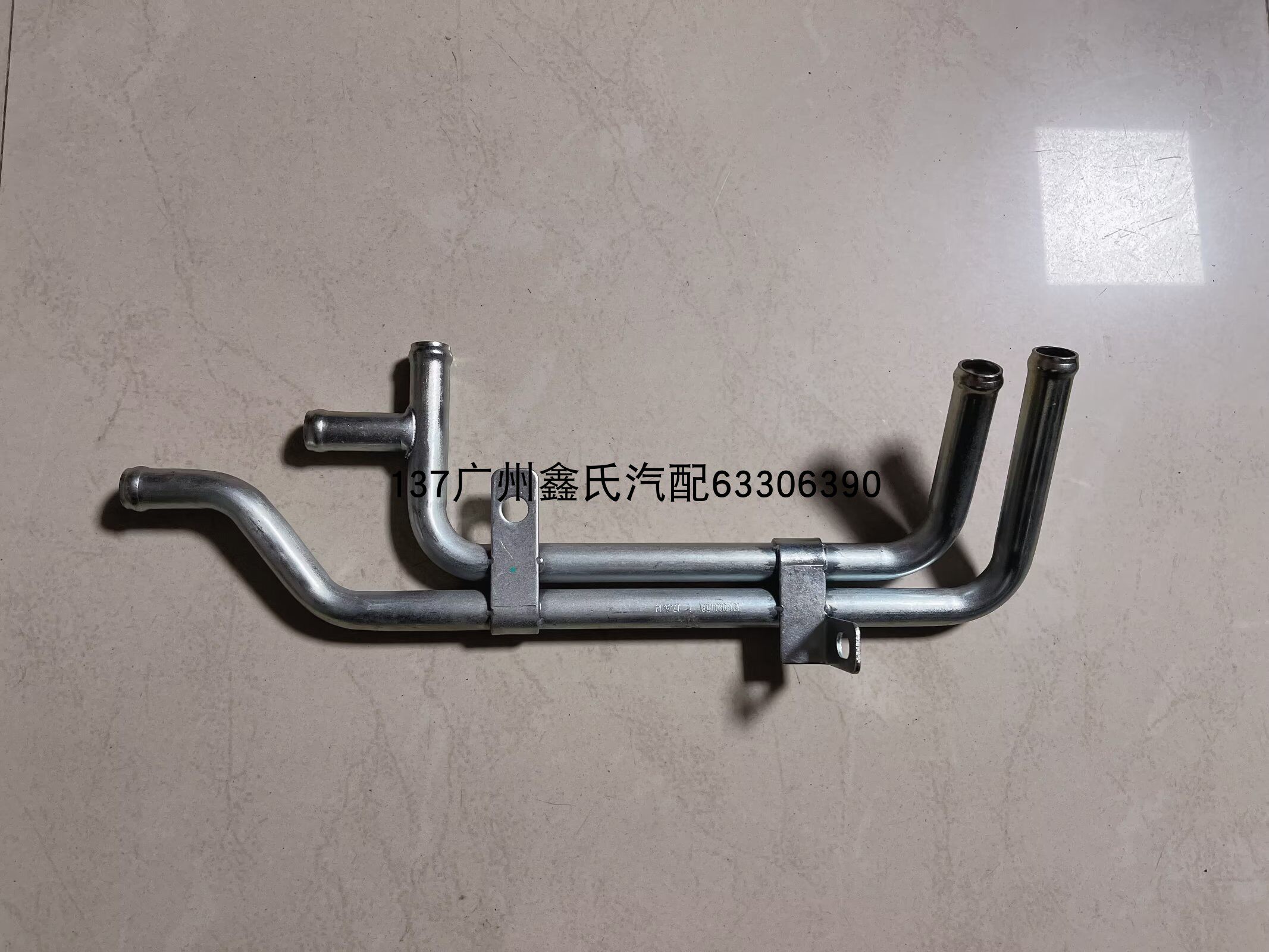 适用江铃骐铃t5暖风水管 江铃皮卡暖水铁管 原厂jmc汽车配件