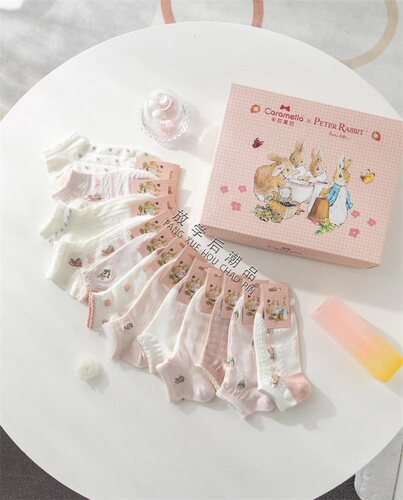 卡拉美拉船袜春夏女吸湿排汗船袜