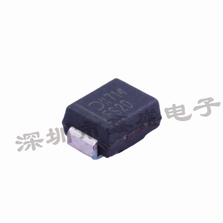 ES2D-13-F 丝印ES2D 快恢复二极管 200V-2A  封装SMB  咨询问价