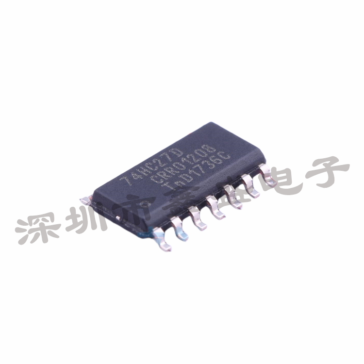 74HC27D 安世 丝印74HC27D 逻辑门芯片 SOP-14 咨询问价 全新原装