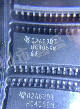 全新 CD74HC4059M96 丝印HC4059M 计数器/分频器 SOP-24 咨询问价