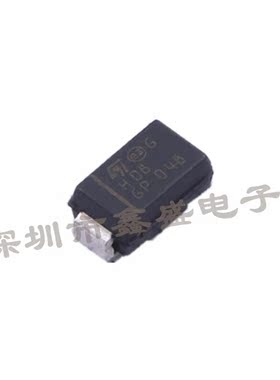 STTH108A 意法 丝印H08 快恢复二极管800V-1A SMA 咨询问价 全新