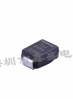 全新 P6SMB6.8A 丝印6V8A 二极管-TVS 封装SMB 咨询问价