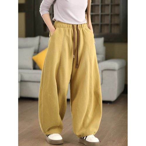 225冬新款针织卫弯刀裤休闲裤