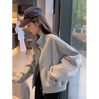 卫衣外套女夹克运动棒球服上衣