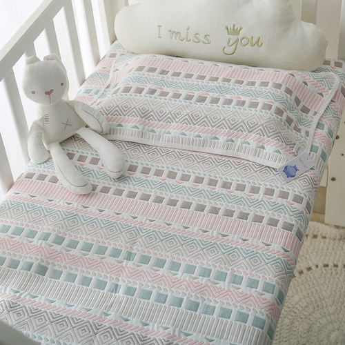 婴儿床单暖气房幼儿园四季全棉