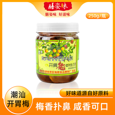 正宗地都开味梅优质青竹梅蜜饯梅