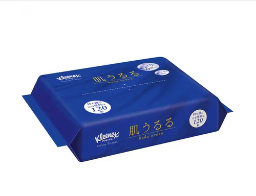 16包120抽装纸巾kleenex 肌うるる天然植物保湿7天日本发货30天达