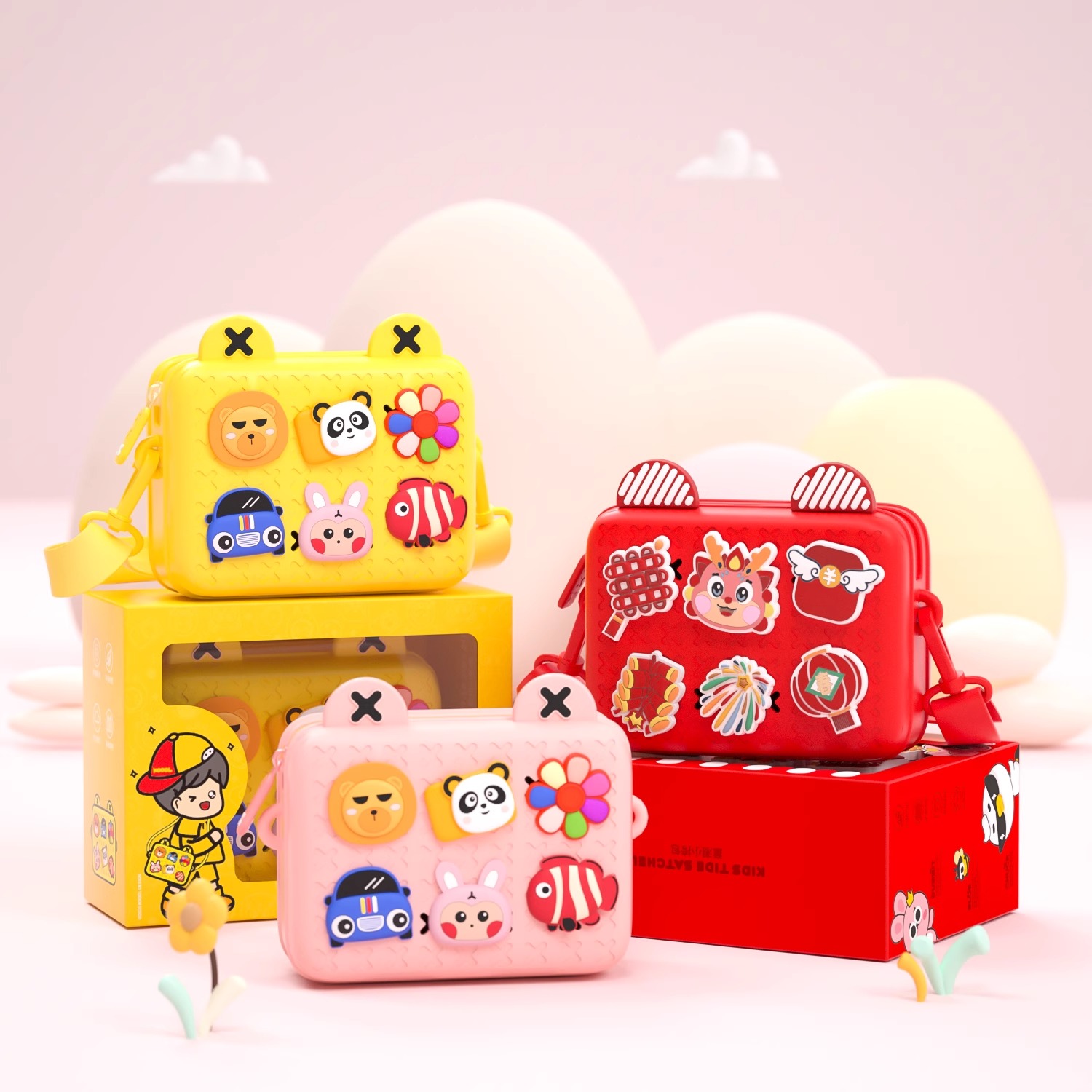 兒童斜挎包女童單肩包