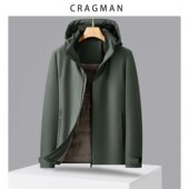 羽绒服DH25012衣长66 男装 帽款 小李不讲李呀 克拉格曼