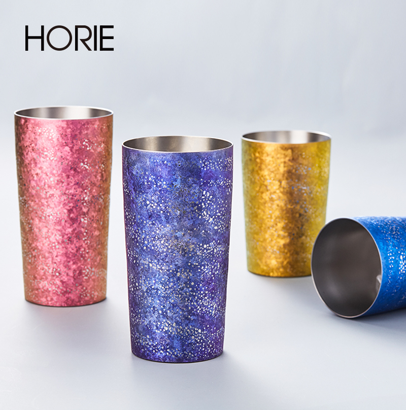 酒杯日式纯钛HORIE不析出重金属