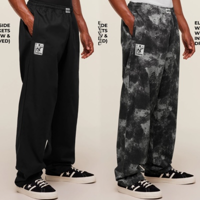 GYMSHARK鲨鱼健身训练宽松直筒裤