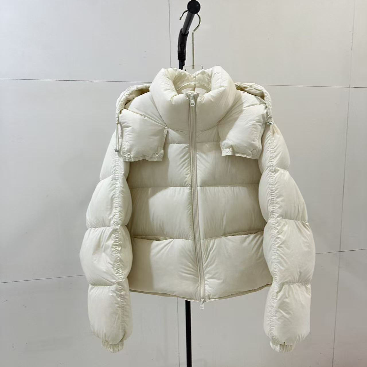 欧货糖果色90白鸭绒羽绒面包服