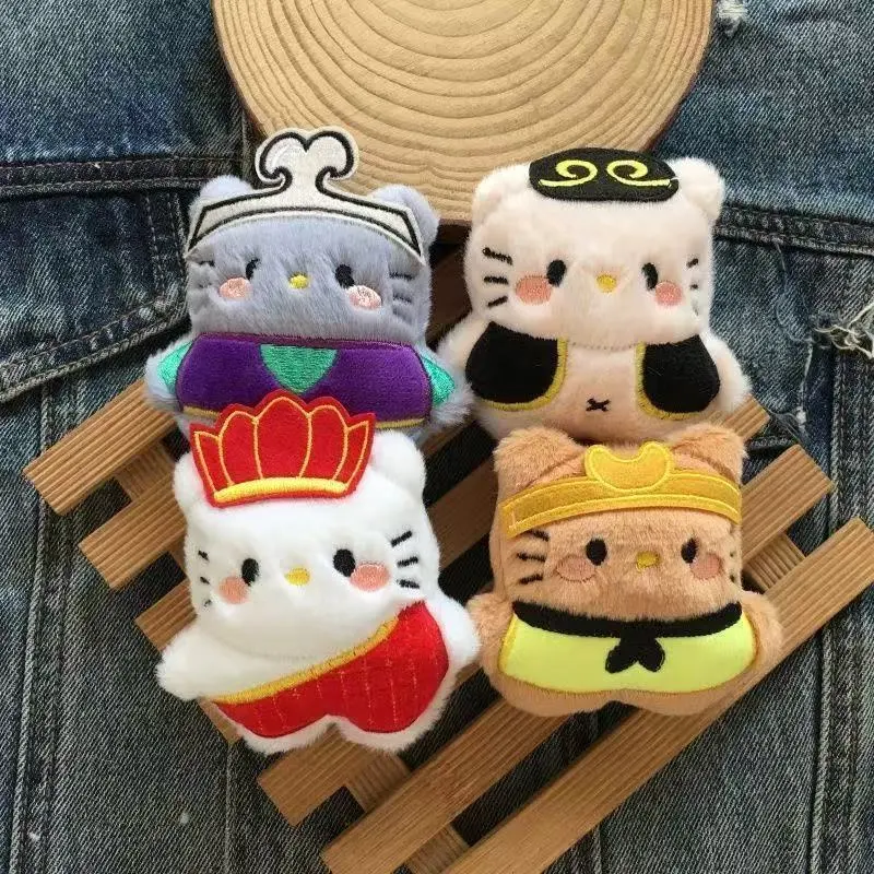 卡通创意西游记师徒四人造型KT公仔挂件  可爱悟空猫咪钥匙扣挂饰