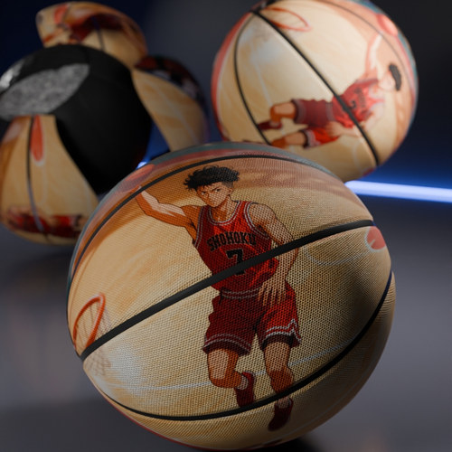 灌篮高手宫城良田定制篮球超纤维PU耐磨防滑室内外通用