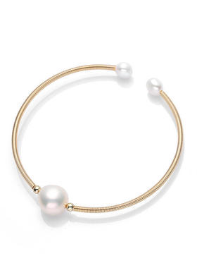 基础款天然淡水珍珠14K注金手链女 单珍珠手镯福利款选款饰品