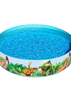 Bestway 55022 硬胶水池 儿童游泳池 卡通图案印花水池 免充气