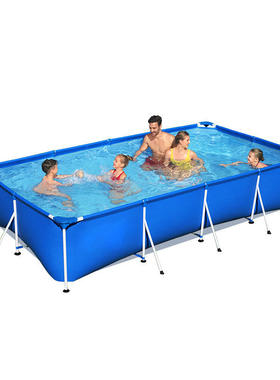 Bestway56405户外支架泳池成人儿童加厚大型戏水池养鱼宠物游泳池