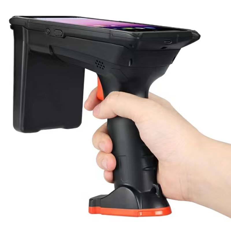 带手柄RFID超高频手持机UHF大容量条码手持机RFID手持机高速pda