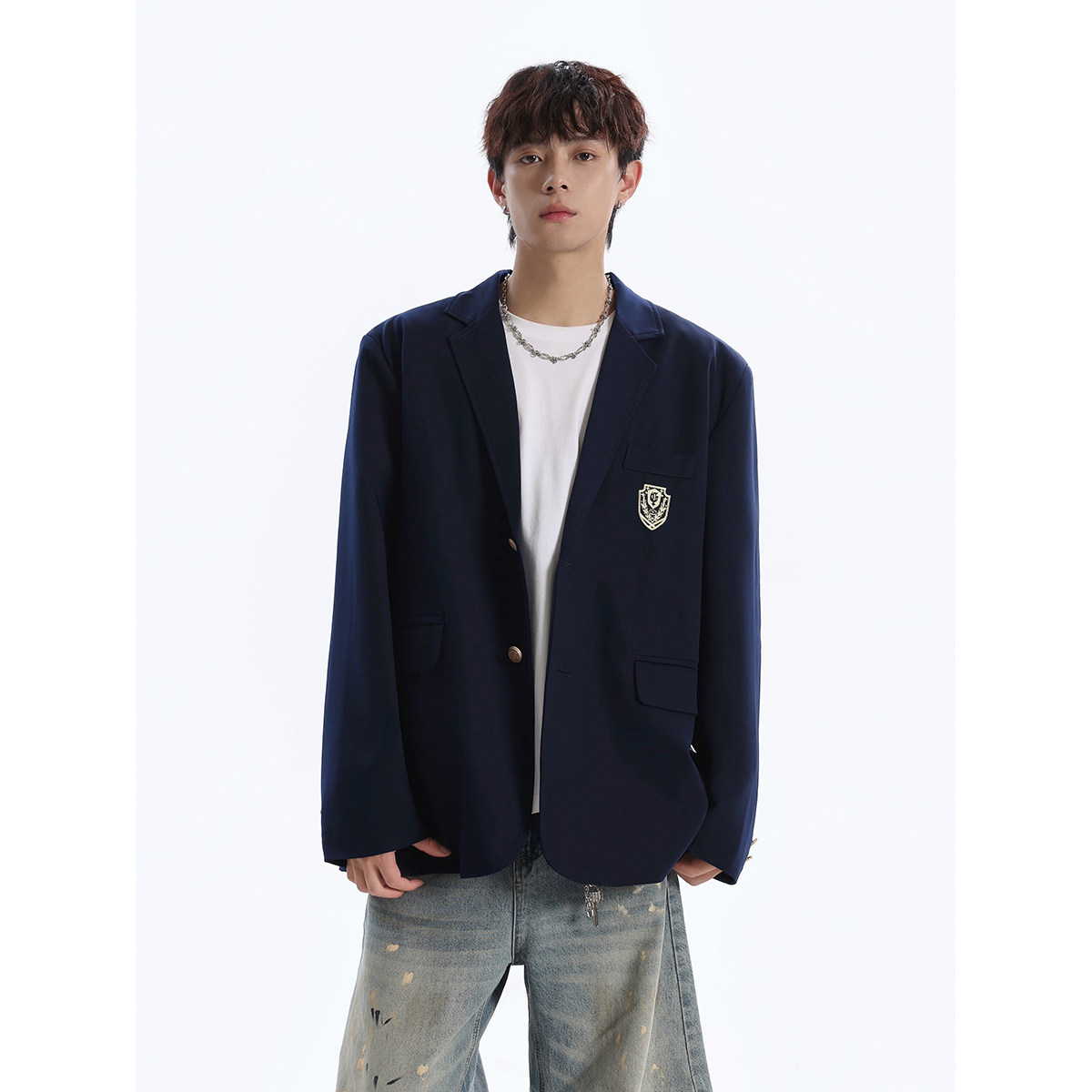 916-987-特P80无差价春装新款学院风小西装休闲西服无影墙，男装西服套装，星座916